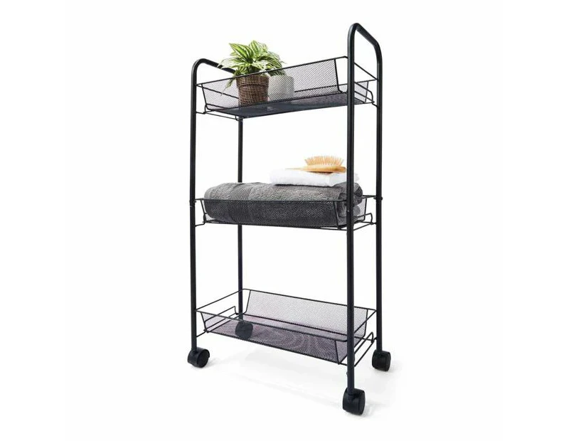 Slim Line Metal Trolley - Anko