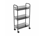 Slim Line Metal Trolley - Anko