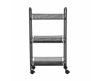 Slim Line Metal Trolley - Anko