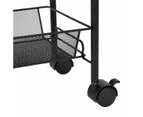 Slim Line Metal Trolley - Anko