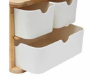 3 Drawer Bamboo Storage Unit  - Anko