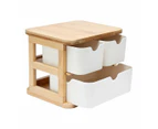 3 Drawer Bamboo Storage Unit  - Anko