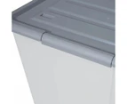 Storage Tub on Wheels, 60L - Anko - Clear