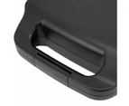 2 Slice Deep Sandwich Maker, Black - Anko