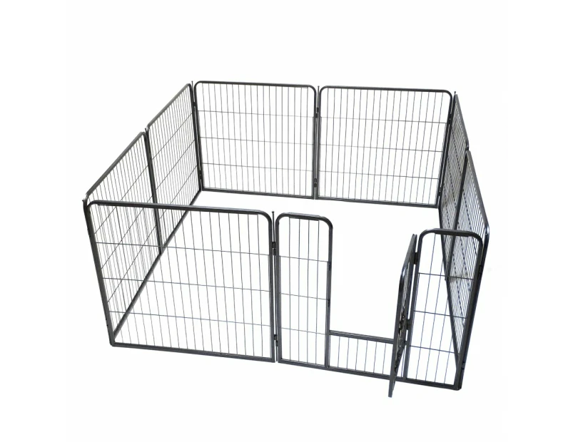 80 cm Heavy Duty Pet Dog Rabbit Exercise Playpen Fence