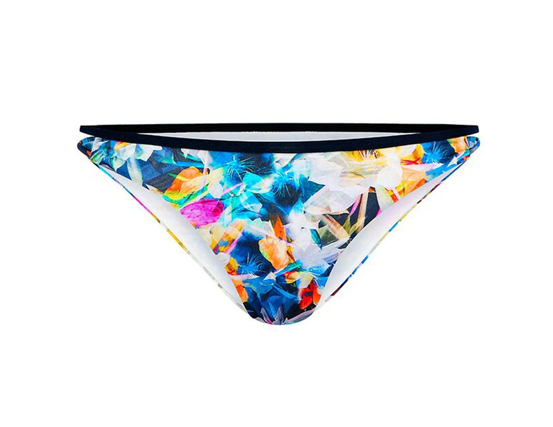 Aqua Blu Flowerbomb Cross Over Swim Pant A061709 Floral