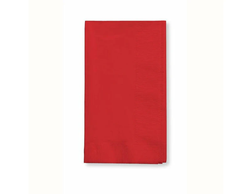 Classic Red Dinner Napkins Pack of 50