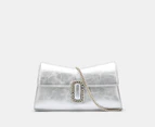 Marc Jacobs The St. Marc Convertible Clutch - Silver