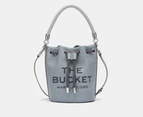 Marc Jacobs The Leather Bucket Bag - Wolf Grey