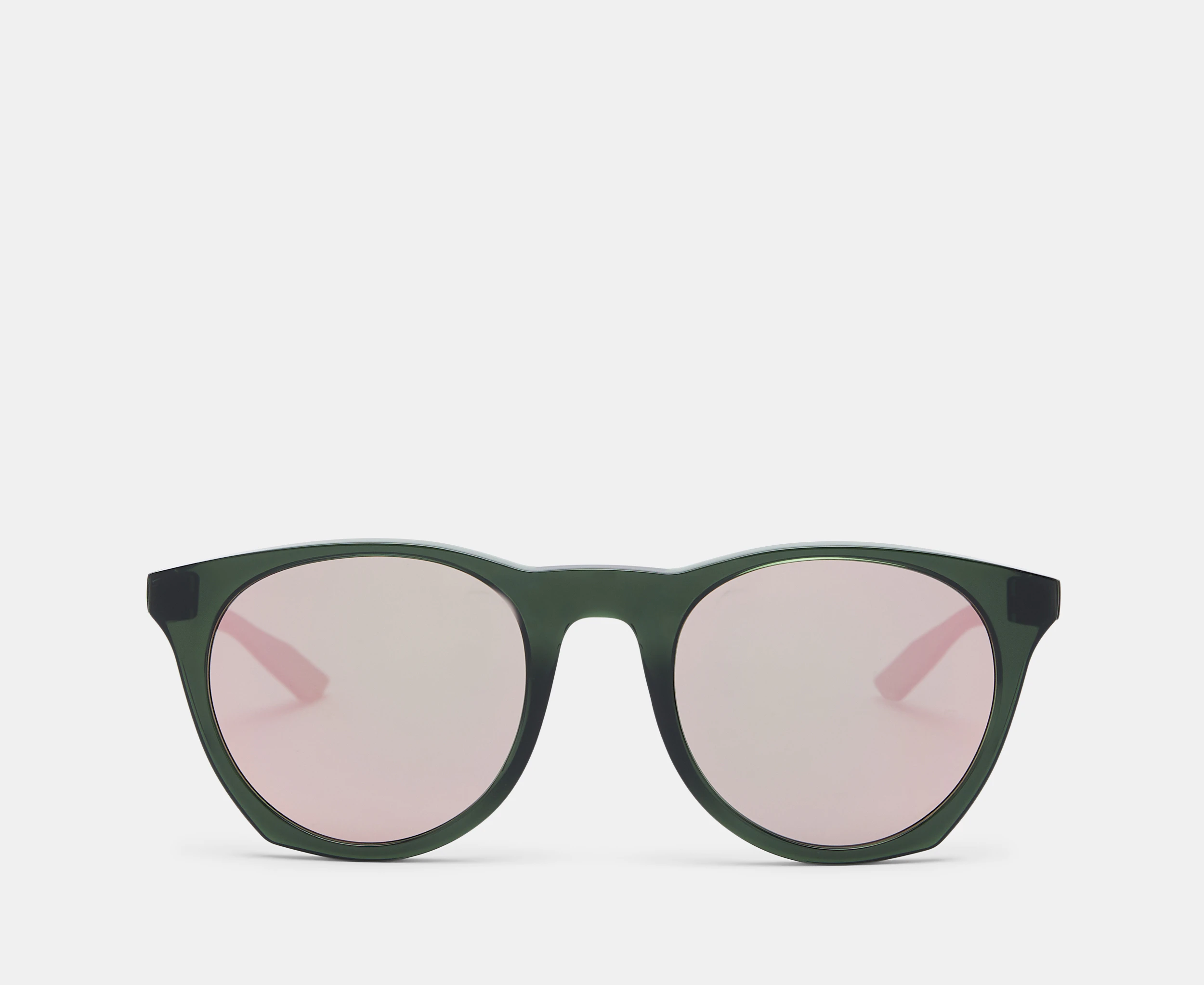 Nike Men's Essential Horizon Sunglasses - Seaweed Green/Green/Rose Gold