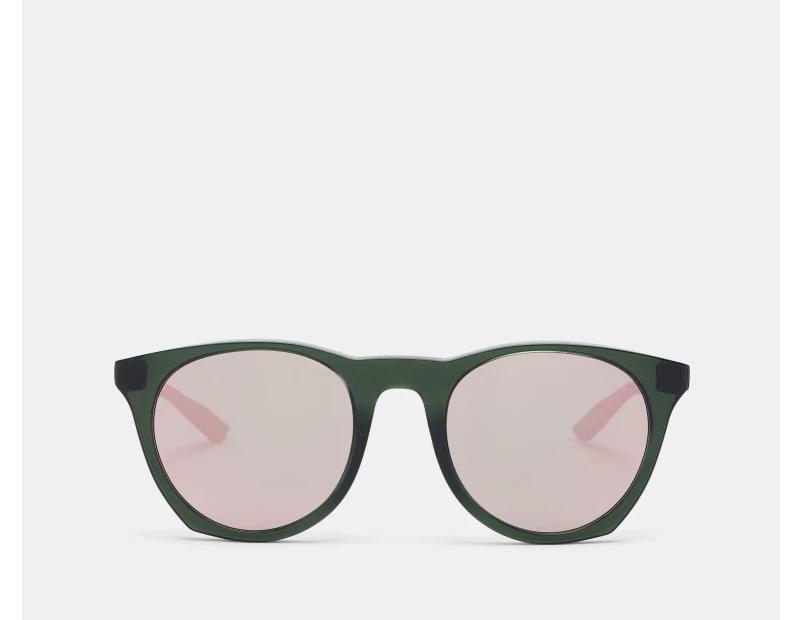 Nike Men's Essential Horizon Sunglasses - Seaweed Green/Green/Rose Gold