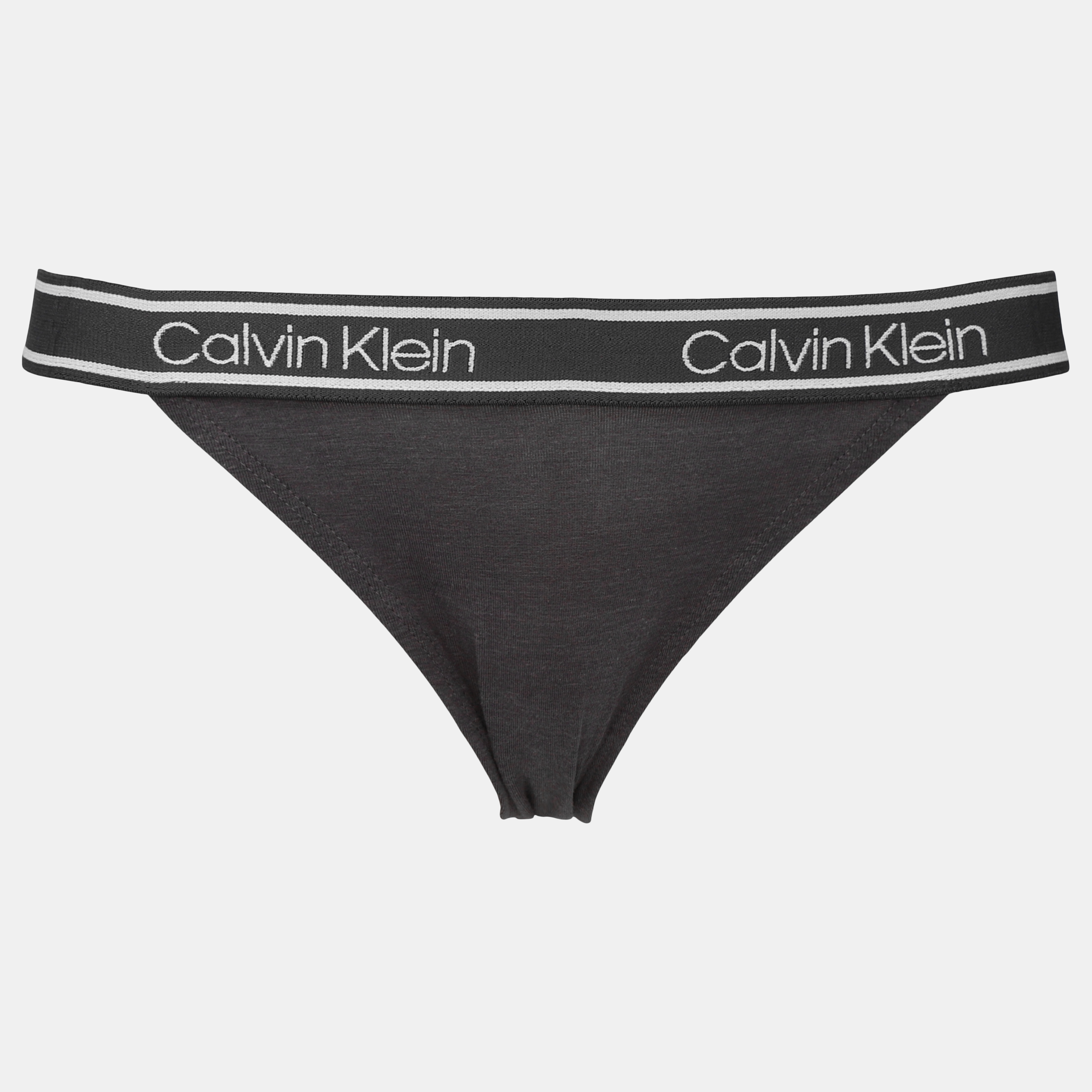 Calvin Klein Women's Surface Seamless Bikini Briefs 3-Pack -  Black/Grey/Pink