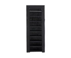 Artiss Shoe Rack Cabinet Removable Cover 10 tier Black