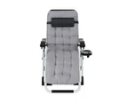 Gardeon Sun Lounge Folding Lounger Camping Zero Gravity Chair Outdoor Furniture