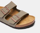 Birkenstock Arizona Birko-Flor Narrow Fit Sandals - Stone