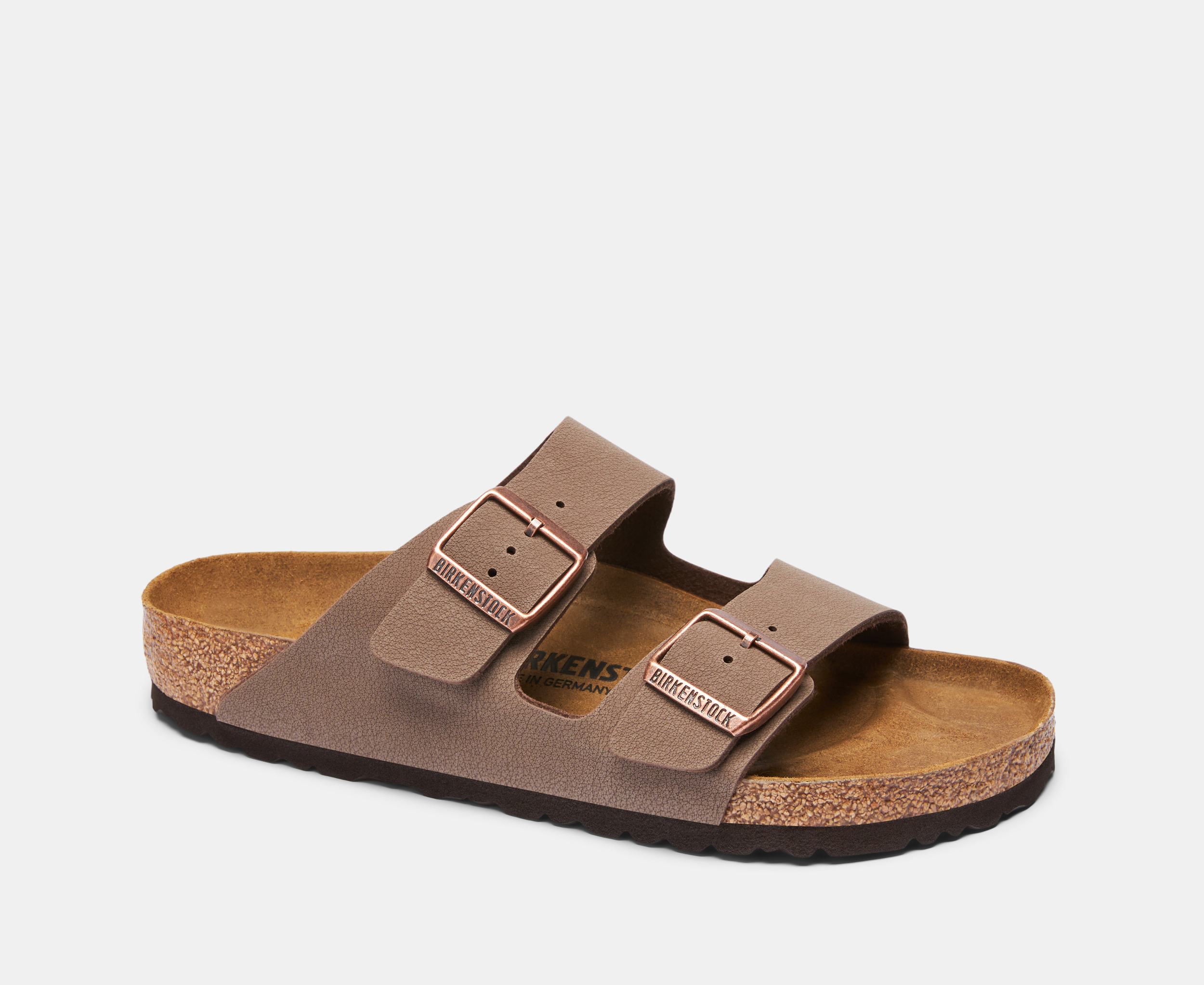 Birkenstock Unisex Arizona Regular Fit Sandals Mocca