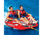 Wow Watersports 2P Person Coupe Inflatable Towable Water Ski Tube 15-1030