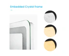 Crystal Vanity Mirror with Lights Bathroom LED Mirror Bluetooth Speaker 600x800/600x1000mm