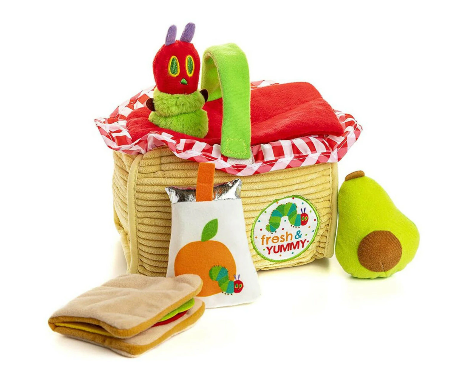 The Very Hungry Caterpillar Picnic Basket Activity Toy - 7 Piece