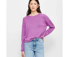 Target Lightweight Knit Jumper - Purple