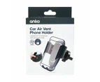 Car Air Vent Phone Holder - Anko - Black