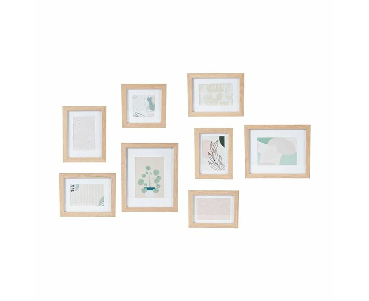 Wall Photo Frame Set, 8 Piece - Anko