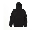 Volcom Men's Iconic Stone Logo Pullover Hoodie Fleece - Black