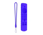 Protective Case Anti-scratch Soft Silicone Remote Control Cover Replacement with Lanyard for Fire TV Stick 4K Max/3rd Gen