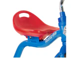 Italtrike 10" Transporter Trike - Colorama (Blue, Red, Yellow) - Red/Blue/Yellow