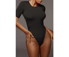 Azura Exchange High Cut Bodysuit - Black