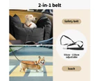 Pawz Dog Car Seat Booster Belt Pet Portable Travel Bed Hand-carry Washable