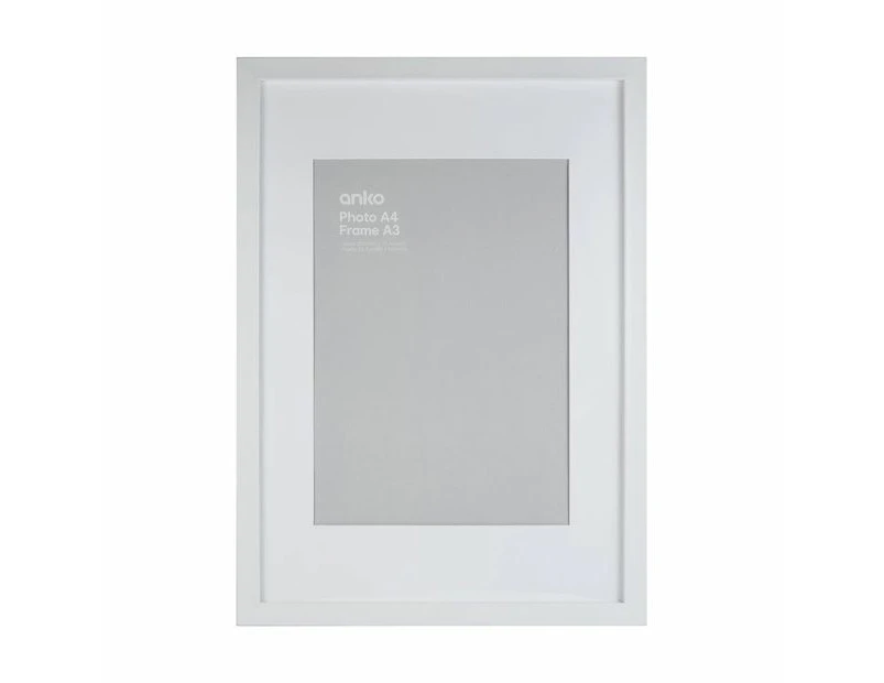 A4 Frame Box, White - Anko