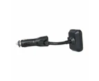 Car Bluetooth FM Transmitter with USB - Anko - Black