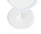 Heart Shaped LED Mirror - Anko - White