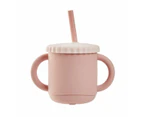 Silicone Straw Sippy Cup, 250ml - Anko