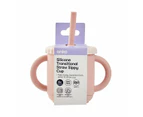 Silicone Straw Sippy Cup, 250ml - Anko