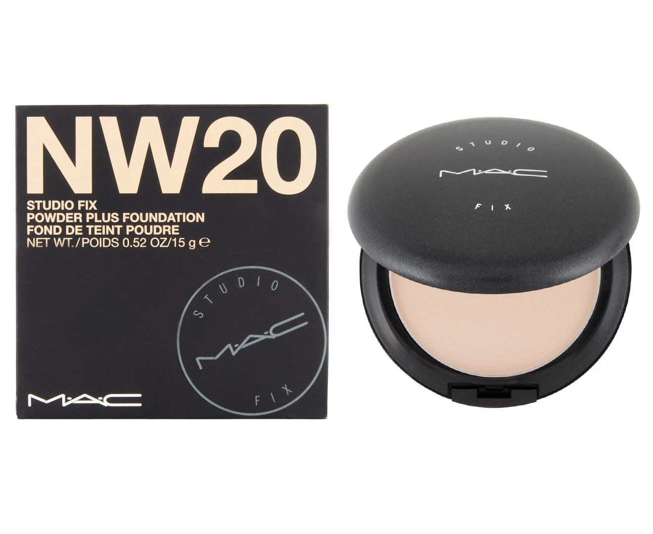 MAC Studio Fix Powder + Foundation 15g - NW20