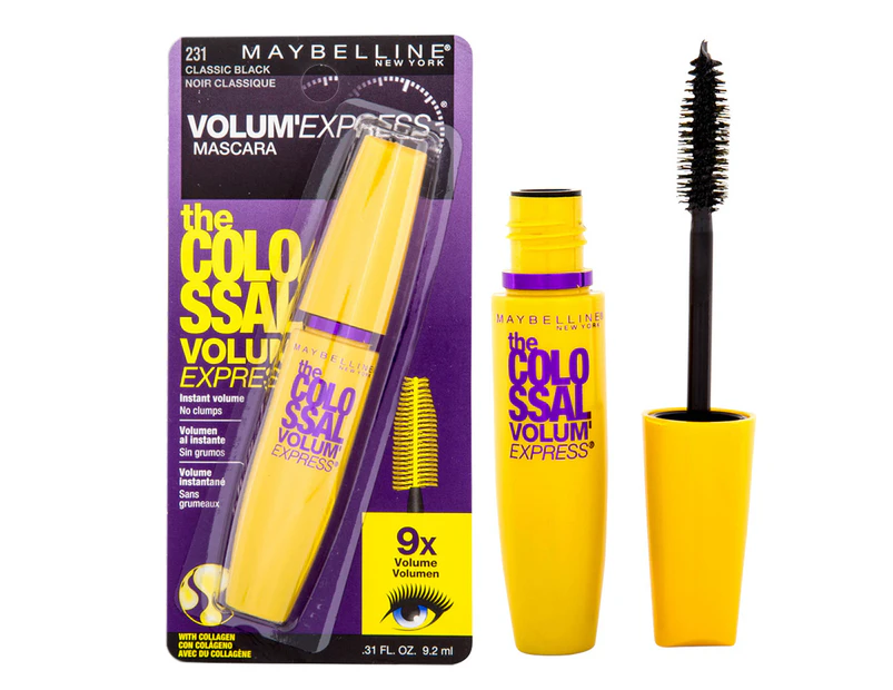 Maybelline Volum 'Express The Colossal Mascara 9.2mL - Classic Black