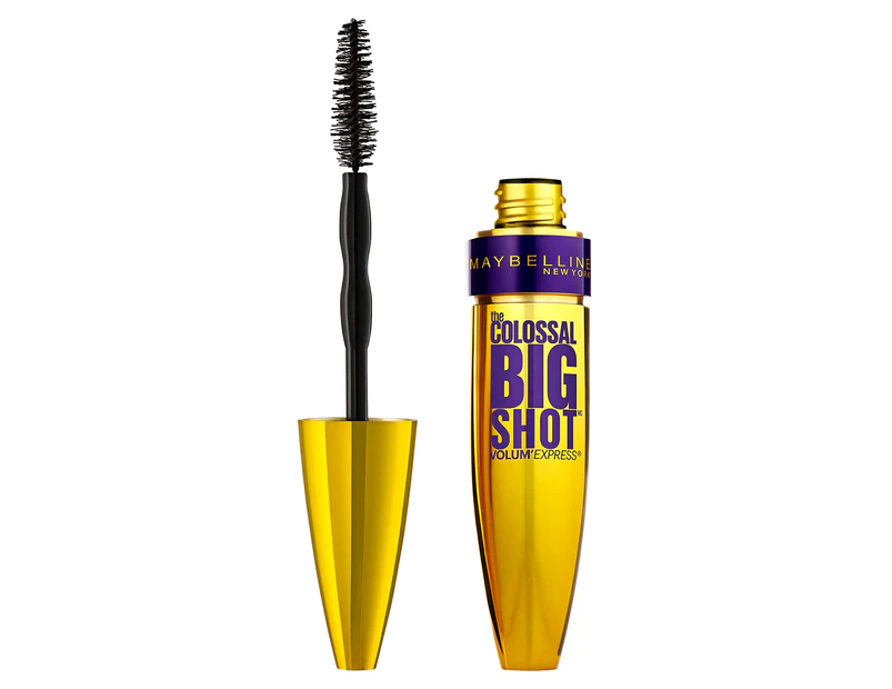 Maybelline Volum'Express The Colossal Big Shot Mascara 9.5mL - Blackest Black