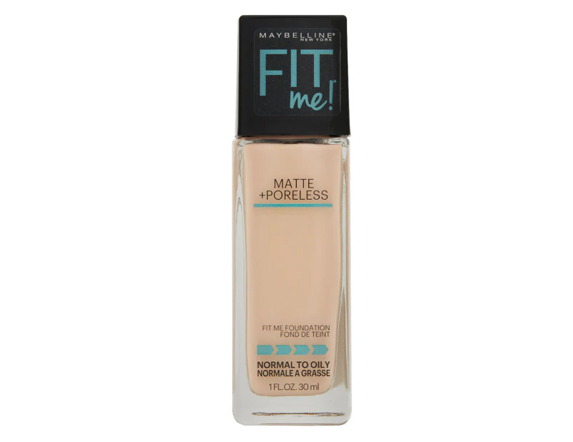 Maybelline Fit Me! Matte + Poreless Liquid Foundation 30mL - Ivory