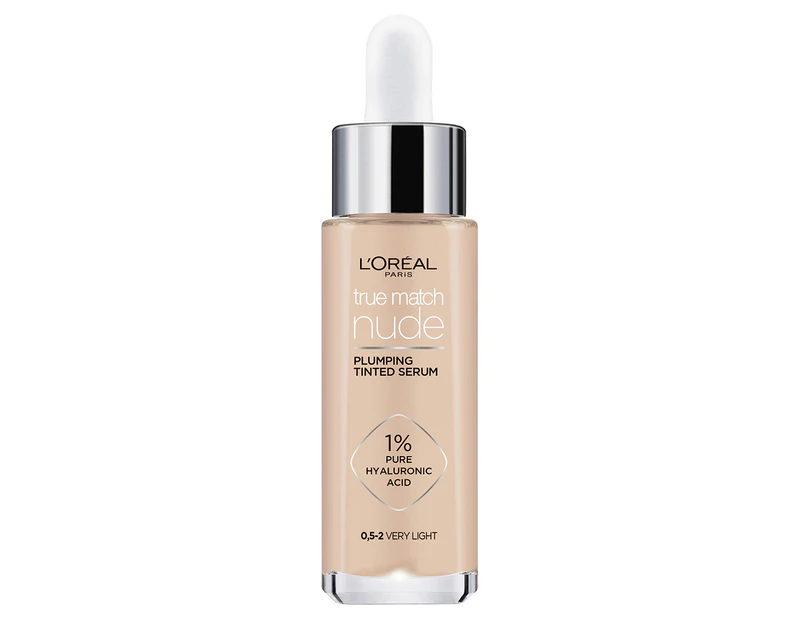 L’Oréal Paris True Match Nude Tinted Serum 30mL - #0.5-2 Light