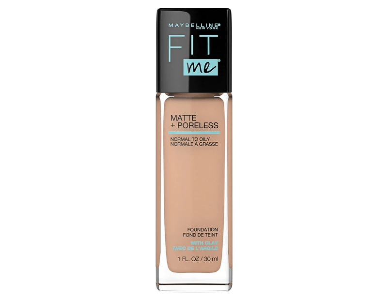 Maybelline Fit Me Matte + Poreless Foundation 30mL - Rich Tan