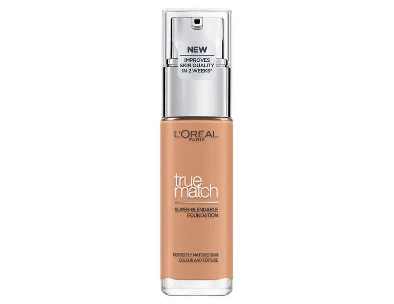 L'Oréal True Match Liquid Foundation 30mL - 7.C Amber Rose