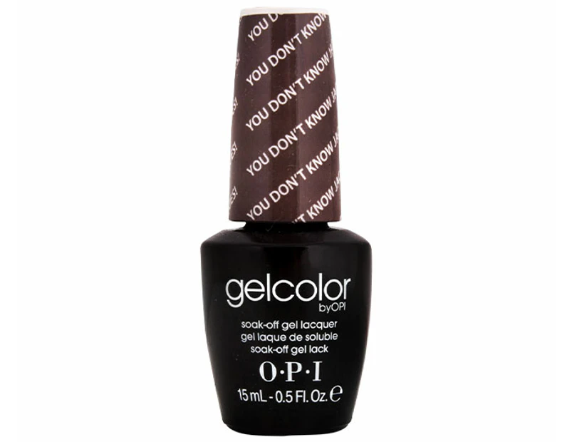 OPI GelColor Lacquer - You Don’t Know Jacques!