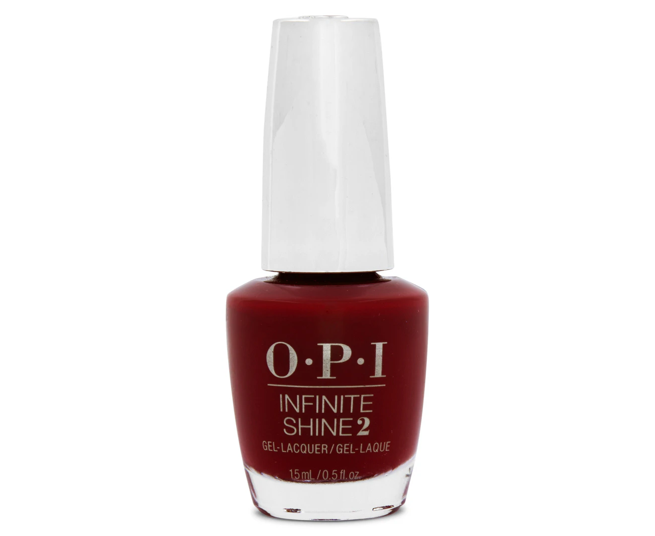 OPI Infinite Shine 15ml Long Wear Lacquer Nail Polish Cant Be Beet Red Manicure