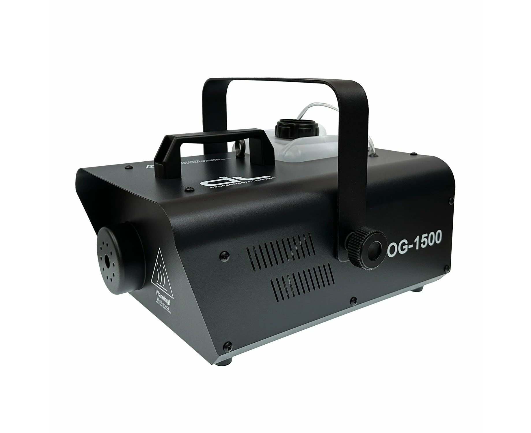 DL 1500W Smoke Machine with Wire Remote Timer Control Flow sensor DMX