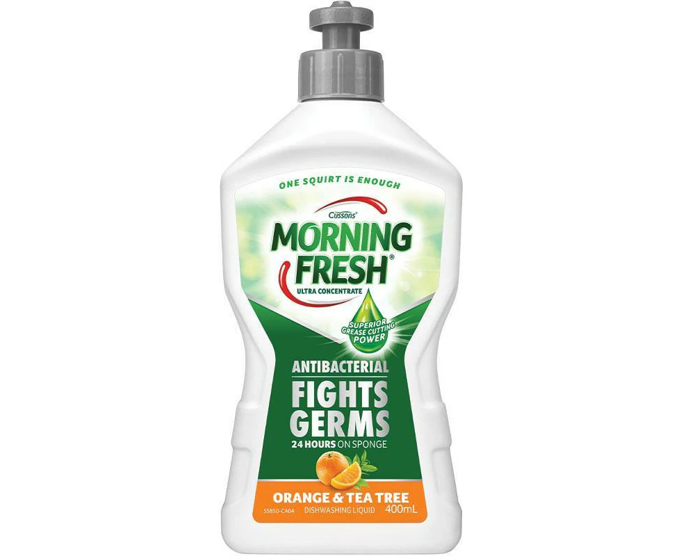 Morning Fresh Dishwashing Liquid Antibacterial Orange and Tea Tree 400ml