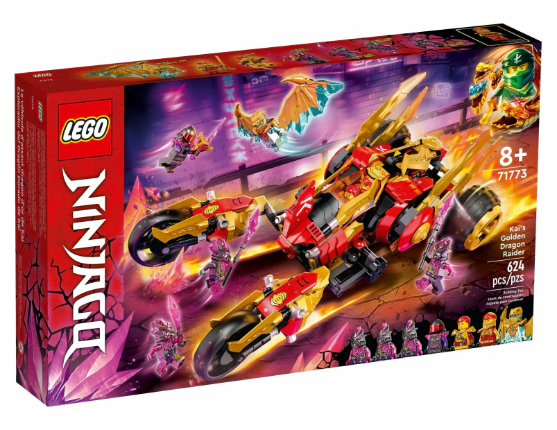 LEGO NINJAGO Kai Golden Dragon Raider SET 71773