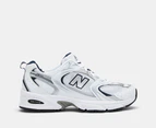 New Balance Unisex 530 Running Shoes - White/Natural Indigo