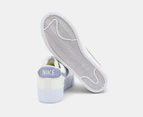 Nike Women's Blazer Low Platform Sneakers - Sail/White/Indigo Haze
